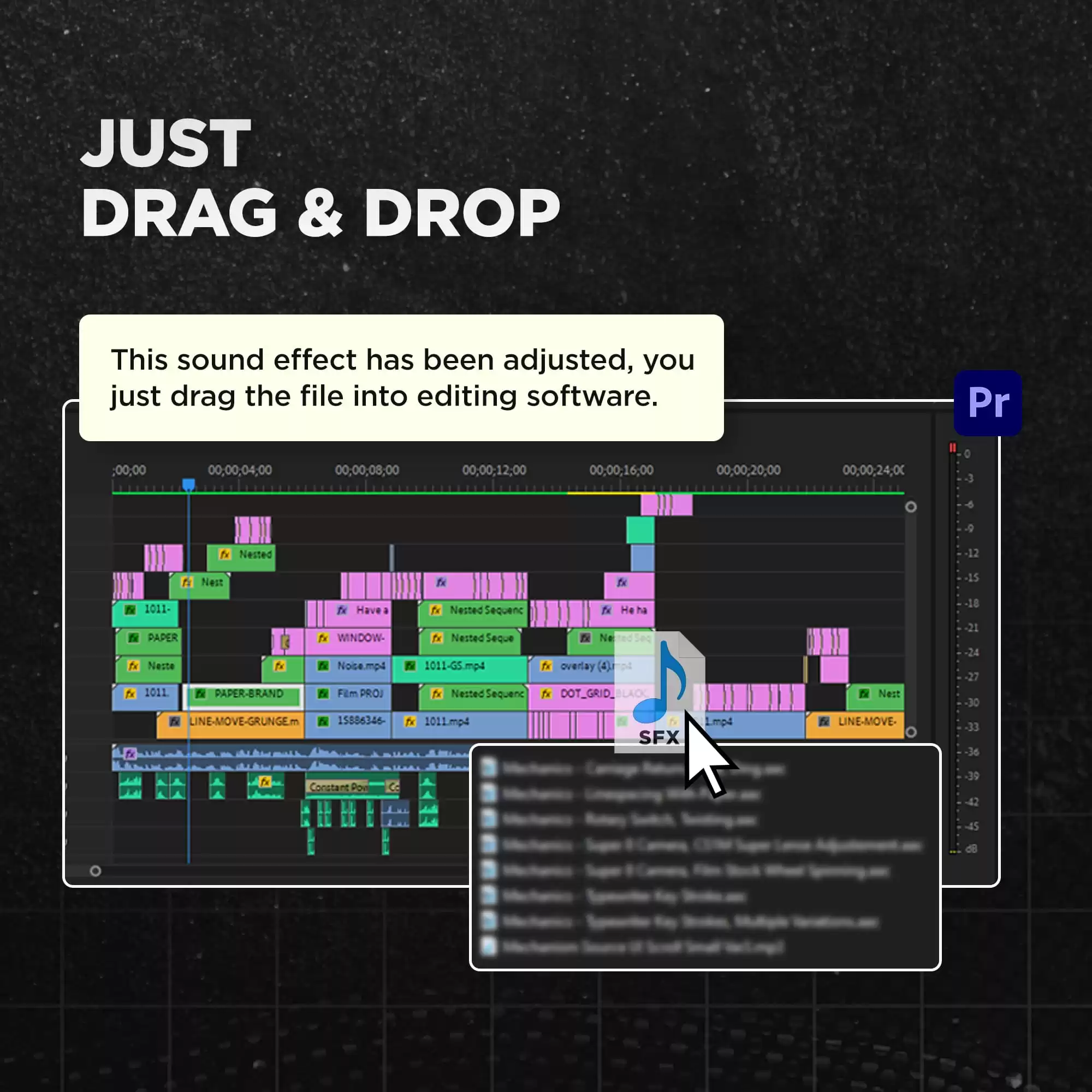 1000+ Sound Effects For Video Editor